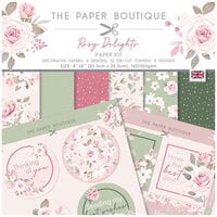 The Paper Boutique - Rosy Delights Collection - 8 x 8 Paper Kit