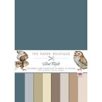 The Paper Boutique - Silent Flight Collection - A4 Colour Card Pack