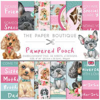 The Paper Boutique - Pampered Pooch Collection - 8 x 8 Embellishments Pad