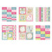 The Paper Boutique - Pretty Kitty Collection - 8 x 8 Embellishment Pad