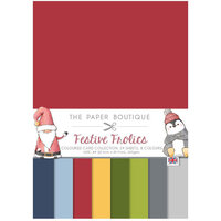 The Paper Boutique - Festive Frolics Collection - Christmas - A4 Colour Card Pack