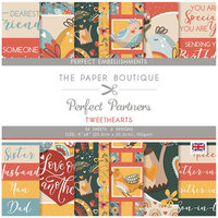 The Paper Boutique - Tweethearts Collection - 8 x 8 Embellishment Pad