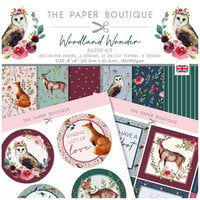 The Paper Boutique - Woodland Wonder Collection - 8 x 8 Paper Kit