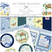 The Paper Boutique - Ocean Bliss Collection - 8 x 8 Paper Kit