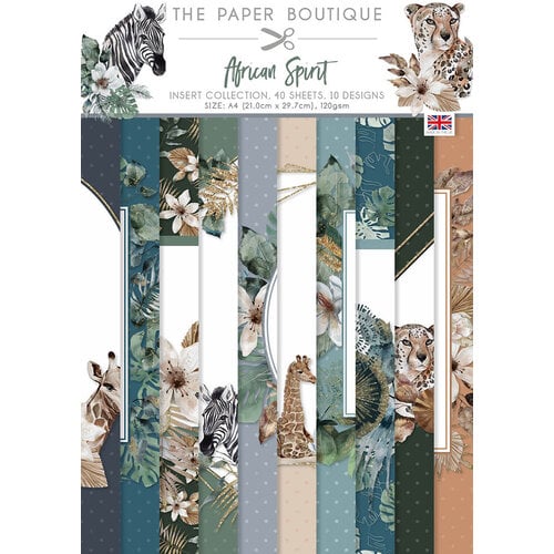 The Paper Boutique - African Spirit Collection - A4 Insert Paper Pack
