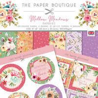 The Paper Boutique - Mellow Meadows Collection - 8 x 8 Paper Kit