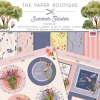 The Paper Boutique - Summer Garden Collection - 8 x 8 Paper Kit
