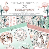 The Paper Boutique - Safari Adventure Collection - 8 x 8 Paper Kit