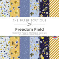 The Paper Boutique - Freedom Field Collection - 6 x 6 Paper Pad