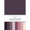 The Paper Boutique - Tropical Paradise Collection - A4 Colour Card Pack