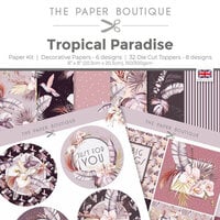 The Paper Boutique - Tropical Paradise Collection - 8 x 8 Paper Kit
