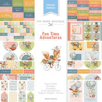 The Paper Boutique - Fun Time Adventures Collection - 8 x 8 Paper Kit