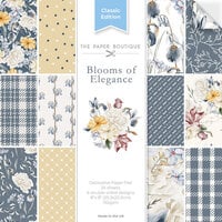The Paper Boutique - Blooms Of Elegance Collection - 8 x 8 Paper Pad