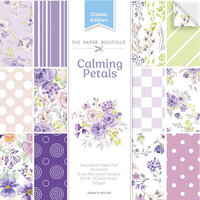 The Paper Boutique - Calming Petals Collection - 8 x 8 Paper Pad