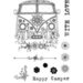 Pink Ink Designs - Clear Photopolymer Stamps - A5 - Camper
