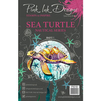 Pink Ink Designs - Clear Photopolymer Stamps - A5 - Sea Turtle