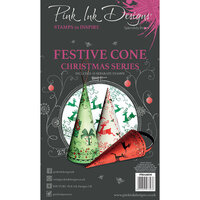 Pink Ink Designs - Christmas - Clear Photopolymer Stamps - Festive Cone