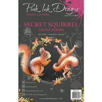 Pink Ink Designs - Clear Photopolymer Stamps - A5 - Secret Squirrel