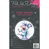 Pink Ink Designs - Clear Photopolymer Stamps - A7 - Chef Mouse