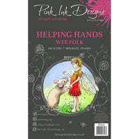 Pink Ink Designs - Clear Photopolymer Stamps - A6 - Helping Hands