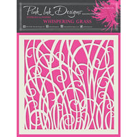 Pink Ink Designs - Stencils - 7 x 7 - Whispering Grass