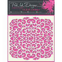 Pink Ink Designs - Stencils - Ocean Twirls