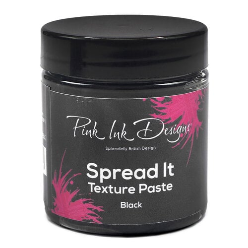 Pink Ink Designs - Spread It Texture Paste - Black