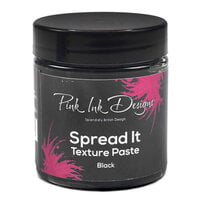 Pink Ink Designs - Spread It Texture Paste - Black