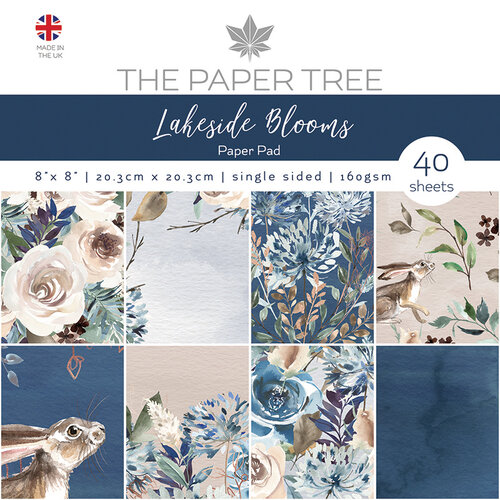 The Paper Tree - Lakeside Blooms Collection - 8 x 8 Paper Pad