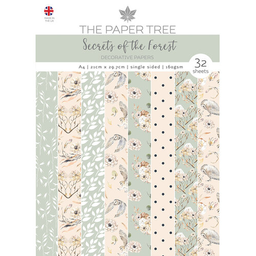 The Paper Tree - Secrets of the Forest Collection - A4 Backing Papers