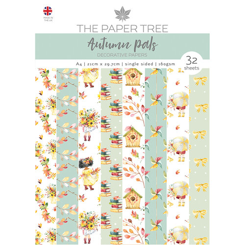 The Paper Tree - Autumn Pals Collection - A4 Backing Papers