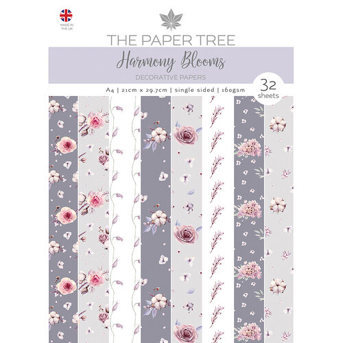 The Paper Tree - Harmony Blooms Collection - A4 Backing Papers