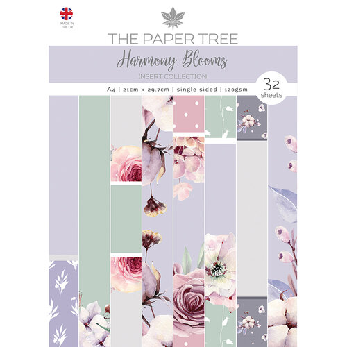 The Paper Tree - Harmony Blooms Collection - A4 Insert Paper Pack