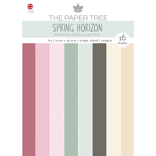 The Paper Tree - Spring Horizon Collection - A4 Essential Colour Card Pack