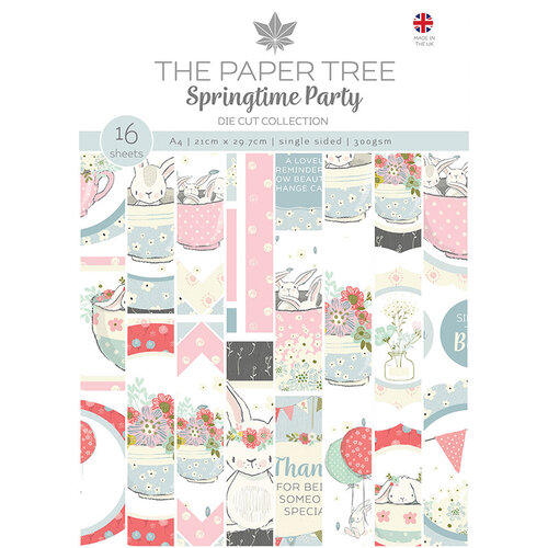 The Paper Tree - Springtime Party Collection - A4 Die Cut Toppers