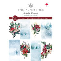 The Paper Tree - Winter Berries Collection - A6 Die Cut Toppers