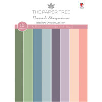 The Paper Tree - Floral Elegance Collection - A4 Essential Colour Card Pack