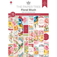 The Paper Tree - Floral Blush Collection - A4 Die Cut Toppers