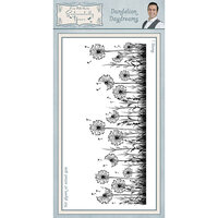 Creative Expressions - Sentimentally Yours Collection - Unmounted Rubber Stamps - Dandelion Daydreams