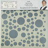 Creative Expressions - Sentimentally Yours Collection - Stencils - 8 x 8 - Scattered Circles