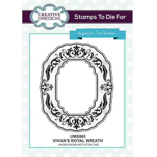 Creative Expressions - Stamps To Die For Collection - Clear Acrylic Stamps - Vivian