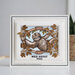 Creative Expressions - Safari Collection - Unmounted Rubber Stamps - Sloth