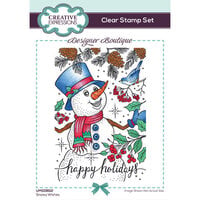Creative Expressions - Designer Boutique Collection - Christmas - Clear Photopolymer Stamps - Snowy Wishes