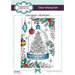 Creative Expressions - Designer Boutique Collection - Christmas - Clear Photopolymer Stamps - Snow Dome