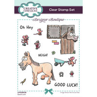 Creative Expressions - Designer Boutique Collection - Clear Photopolymer Stamps - Good Luck