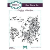 Creative Expressions - Designer Boutique Collection - Clear Photopolymer Stamps - Rosy Whiskers