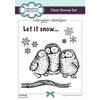 Creative Expressions - Christmas - Designer Boutique - Clear Photopolymer Stamps - Snowy Owls
