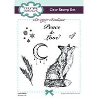 Creative Expressions - Christmas - Designer Boutique - Clear Photopolymer Stamps - Winter Fox