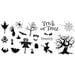 Creative Expressions - Designer Boutique Collection - Halloween - Clear Photopolymer Stamps - DL - Trick Or Treat