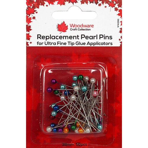 Woodware - Stainless Steel Replacement Pins for Ultra Fine Tip Glue Applicators